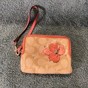 Coach wristlet